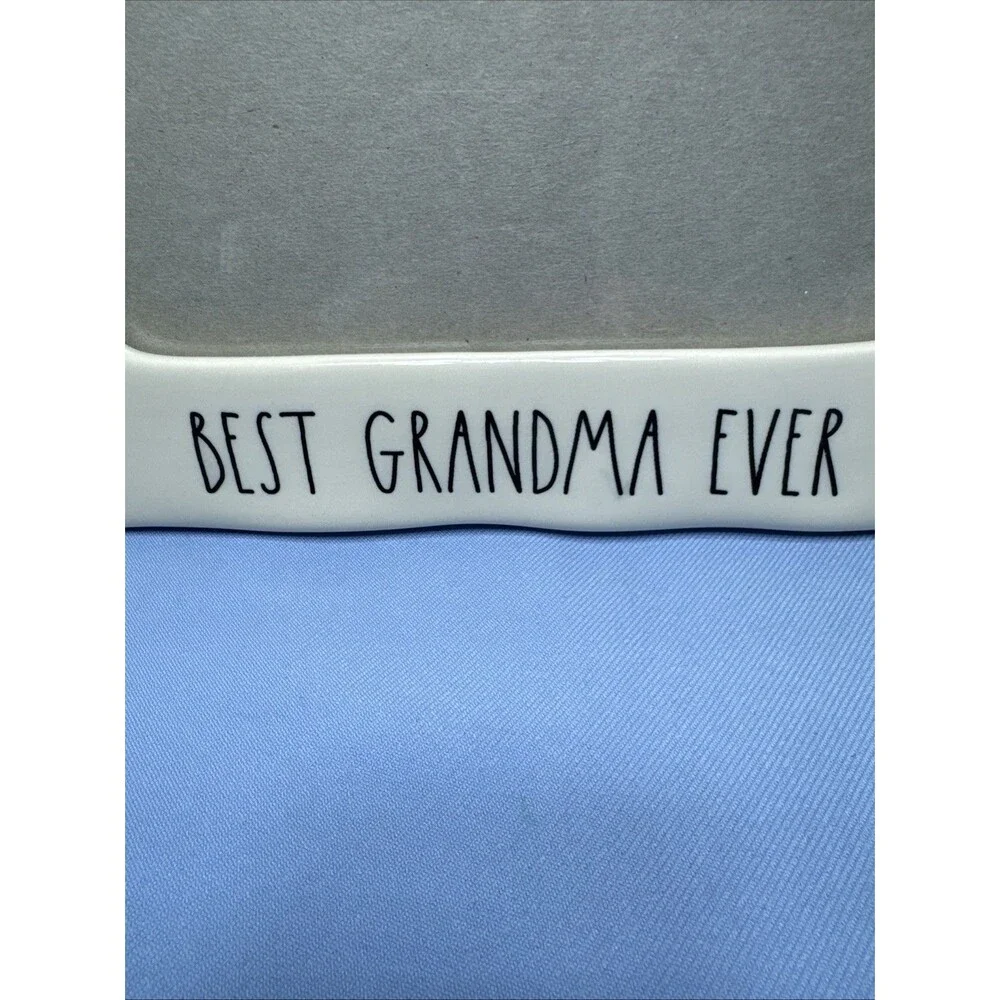 Rae Dunn 5x7 Photo Frame Best Grandma Ever Artisan Collection By Magenta Rustic